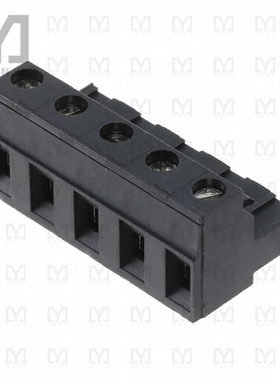 0393710005【TERM BLOCK PLUG 5POS STR 7.5MM】