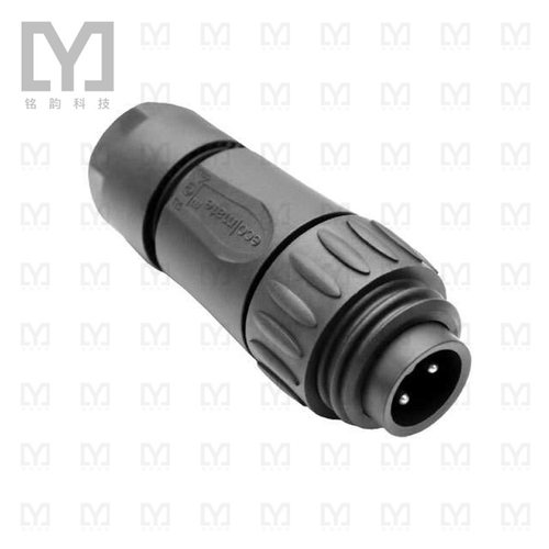 C016 20H003 100 12【CONN PLUG MALE 4POS SILVER SCREW】