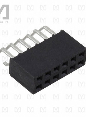SMH-106-02-L-D【CONN RCPT 12POS 0.1 GOLD SMD R/A】