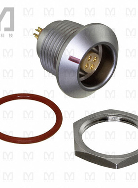 FLKB-04EGFS-GCP-001【CONN RCPT FMALE 4P GOLD SLDR CUP】