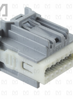 0347290161【CONN RCPT 16POS R/A GRAY POL B】