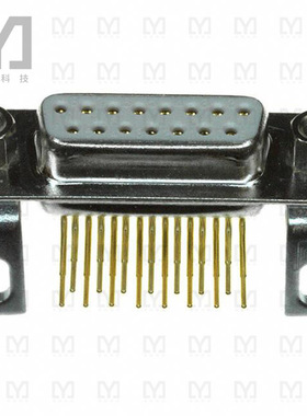 174-E15-212-141【CONN D-SUB RCPT 15POS R/A SOLDER】