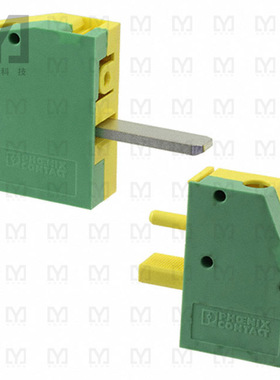 0707769【TERM BLK SCREW CLAMP 1POS GREEN】