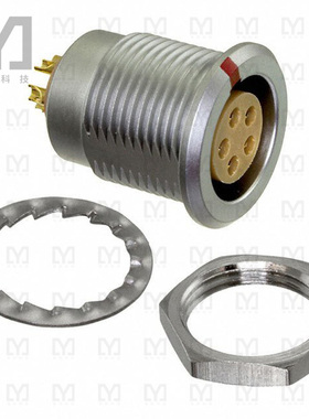 FLBD-05EGFS-GCP-001【CONN RCPT FMALE 5P GOLD SLDR CUP】