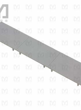 3049495【CONN TERM BLK COVER GRAY】