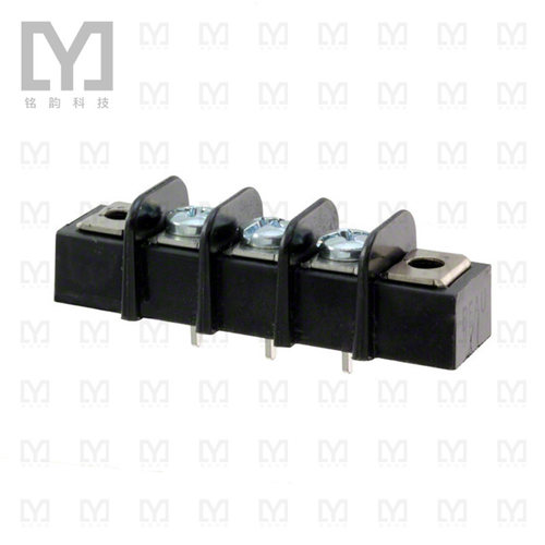 0387106203【CONN BARRIER STRIP 3CIRC 0.375'】