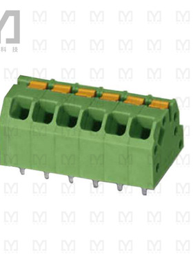 1861975【TERM BLOCK 6POS 45DEG 3.5MM PCB】