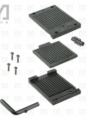 200-6313-9UN-1900【CONN SOCKET PGA ZIF 169POS GOLD】