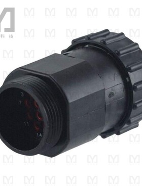 796271-1【CONN PLUG HSG MALE 14POS INLINE】