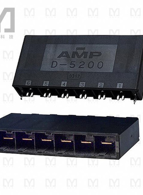 1-179960-2【CONN HEADER VERT 6POS 10.16MM】