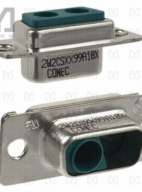 302W2CSXX99A10X【CONN D-SUB HOUSING RCPT 2POS】