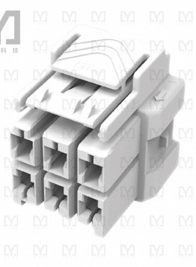 1-1971776-3【CONN HOUSING PLUG 6POS 6MM】