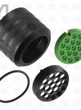 CL113101【CONN BACKNUT 3 BLACK】