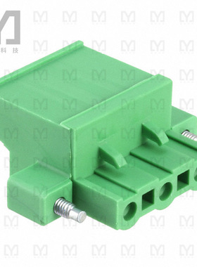 1805990【TERM BLOCK PLUG 3POS STR 7.62MM】