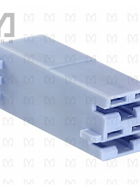 521204-2【CONN RCPT HOUSING 0.25 2POS BLUE】