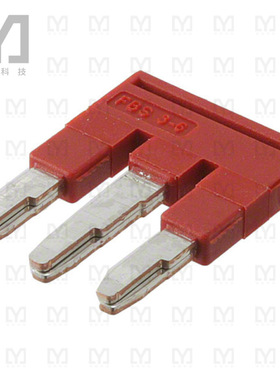 3030242【JUMPER TERM BLK 3POS FLAT PIN】