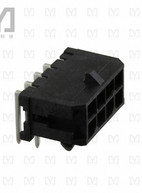 0430450802【CONN HEADER R/A 8POS 3MM】