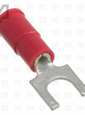 0191310036【CONN SPADE TERM 18-22AWG #8 RED】