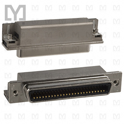 5557932-2【CONN RCPT 50POS R/A SOLDER】