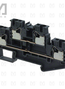 XW5T-P4.0-1.1-2BL【TERM BLK PUSHIN 4.0MM 1:1 2TIER】