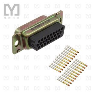 204514-2【CONN D-SUB HD RCPT 26POS PNL MNT】