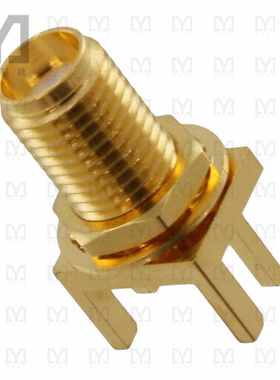 132416【CONN SMA RCPT STR 50OHM EDGE MNT】