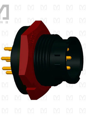 BD-08PMMP-LC7001【CONN RCPT MALE 8POS GOLD SOLDER】