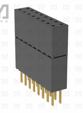 ESW-108-44-G-D【CONN SOCKET 16POS 0.1 GOLD PCB】