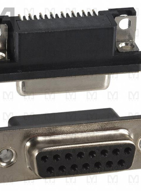 182-015-213R161【CONN D-SUB RCPT 15POS R/A SOLDER】