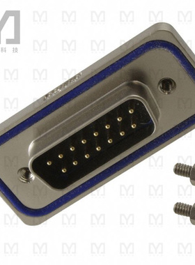 15-000583【CONN D-SUB PLUG 15POS PNL MNT】