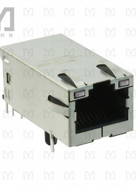 0826-1C1T-23-F【CONN MAGJACK 1PORT 1000 BASE-T】