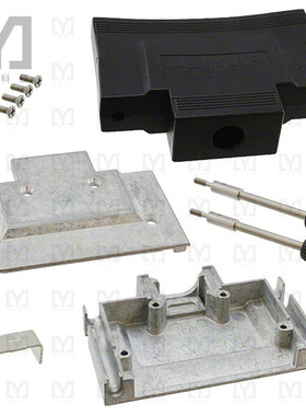 750752-1【CONN BACKSHELL 68POS 180DEG SHLD】