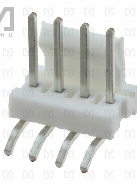 644875-4【CONN HEADER R/A 4POS 2.54MM】