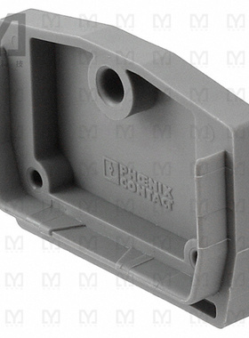 3024177【CONN TERM BLK END PLATE GRAY】