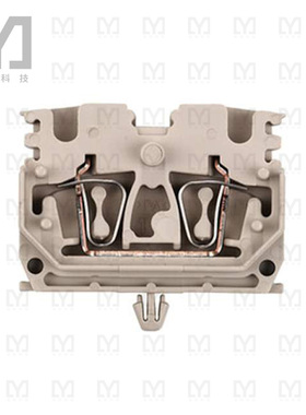 1712820000【TERM BLK MIDDLE 2POS 5.1MM BEIGE】