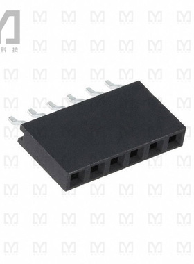 M20-7910642R【CONN RCPT 6POS 0.1 GOLD SMD R/A】