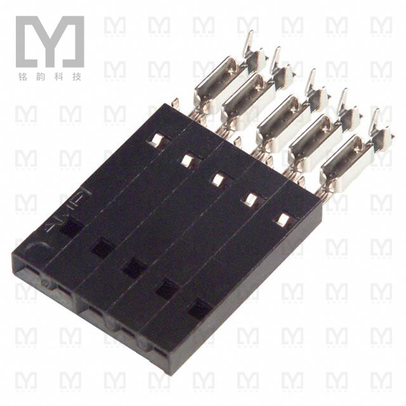 5-103976-4【CONN RCPT 5POS IDC 22-26AWG GOLD】