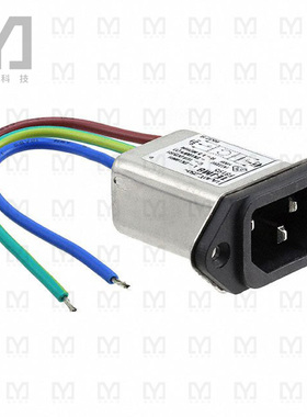 1-6609985-3【PWR ENT RCPT IEC320-C14 PNL WIRE】