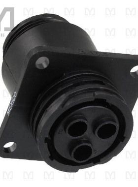 788189-2【CONN RCPT HSNG FMALE 3POS PNL MT】