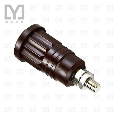 CT2243-1【CONN BANANA JACK THRD BROWN】