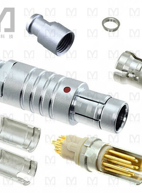 S21F1C-P08MFG0-450S【CONN PLUG MALE 8POS GOLD SOLDER】
