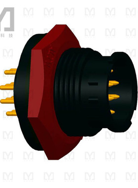 BU-12PMMP-LC7001【CONN RCPT MALE 12POS GOLD SOLDER】