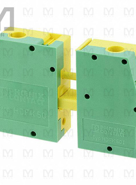 0708726【TERM BLK SCREW CLAMP 1POS GREEN】