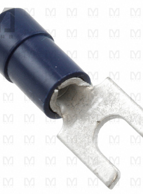 0191310019【CONN SPADE TERM 14-16AWG #6 BLU】