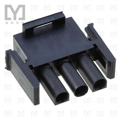 1-350766-9【CONN U-MNL PLUG 3POS 94V-0 BLK】