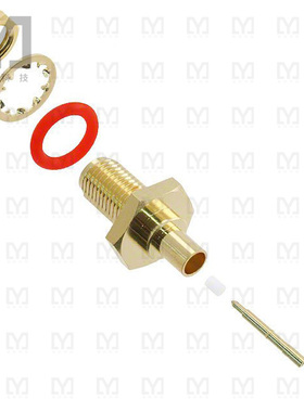 132286RP【CONN RPSMA JACK STR 50OHM SOLDER】