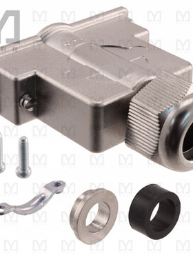 09670250538【CONN BACKSHELL 25POS 180DEG SHLD】