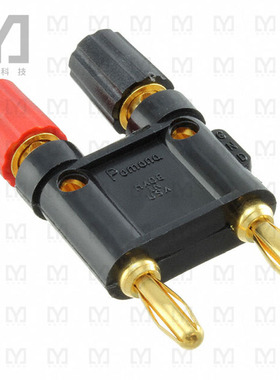 5405【CONN BIND POST DL FLUTD BLK/RED】