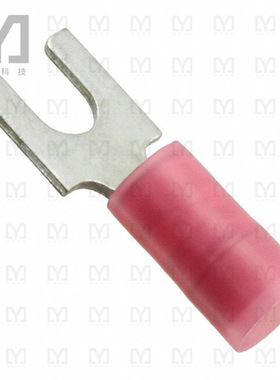 0191390012【CONN SPADE TERM 18-22AWG #6 RED】