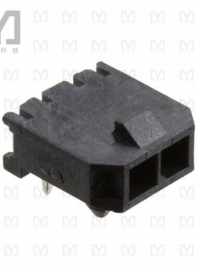 0436500201【CONN HEADER R/A 2POS 3MM】